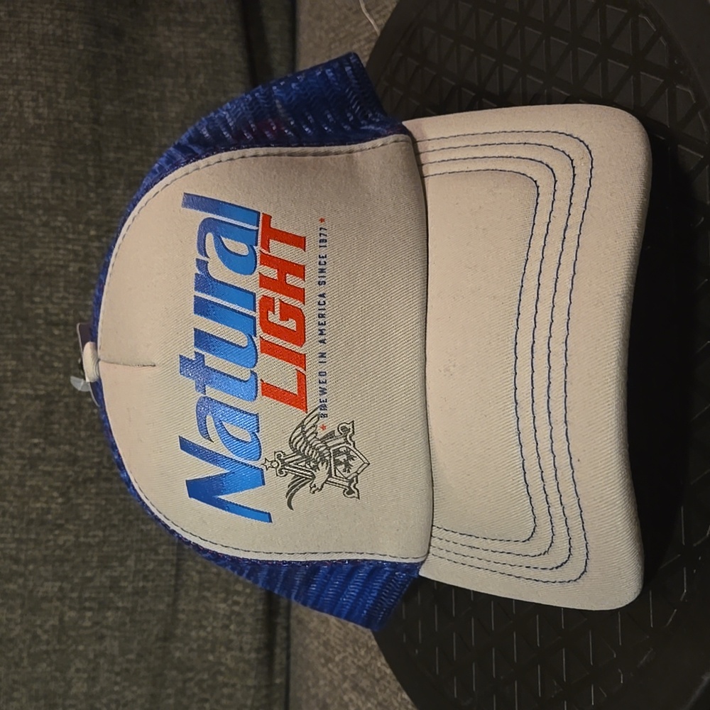 🔥Natural 'Natty' light Snap Back Trucker Hat